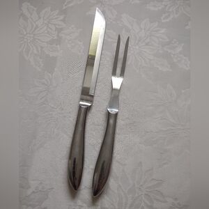 Japan Stainless Steel Carving Set 2 Items